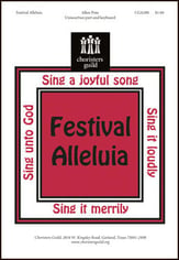 Festival Alleluia Unison/Two-Part choral sheet music cover